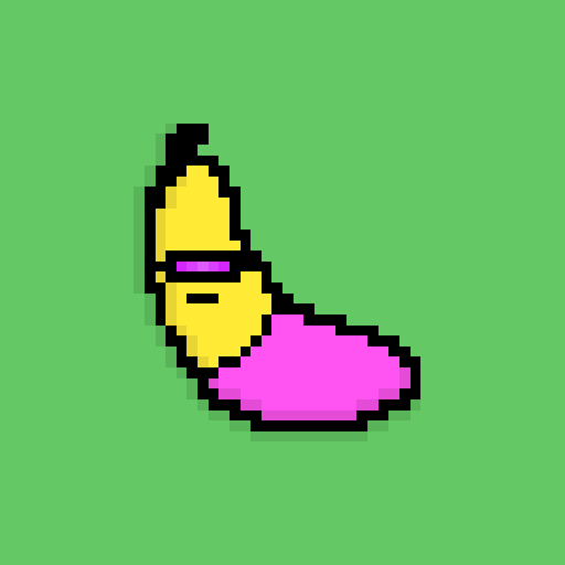 Pixel Bananas #20 static token preview