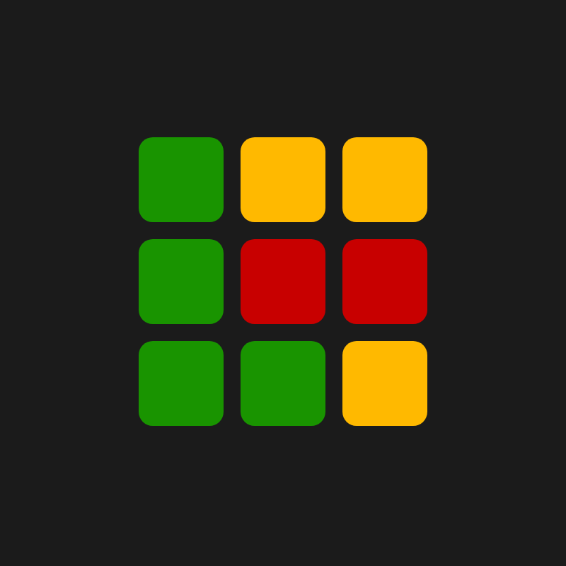 Rubik's Cube #10 static token preview