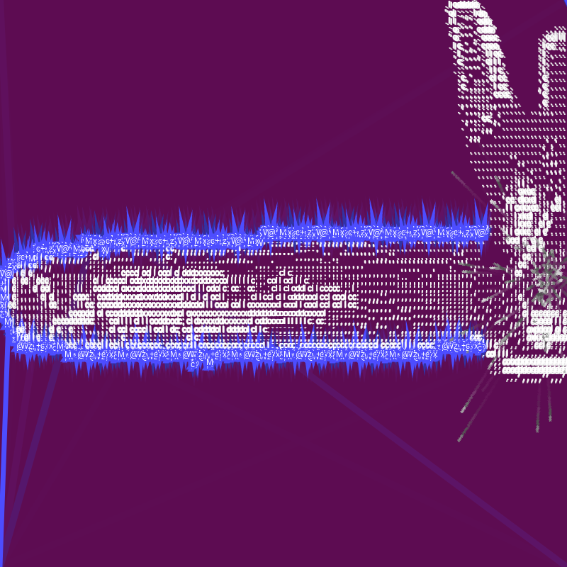 ascii trip saw #14 static token preview