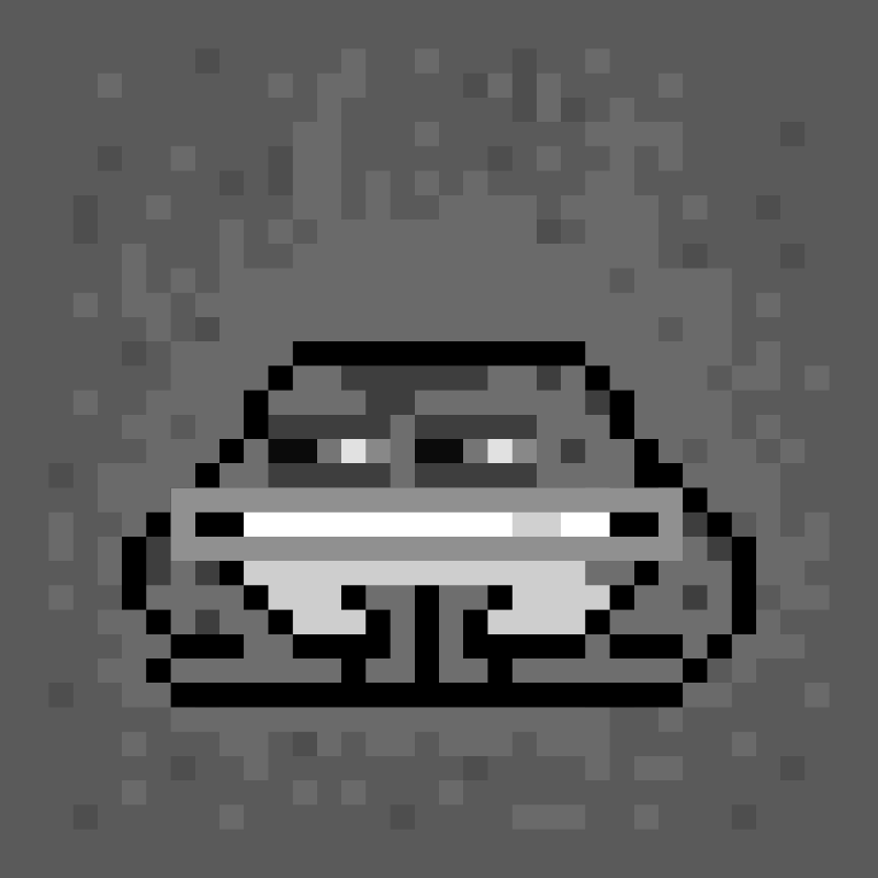 fx(Toadz) monochrome #17 static token preview