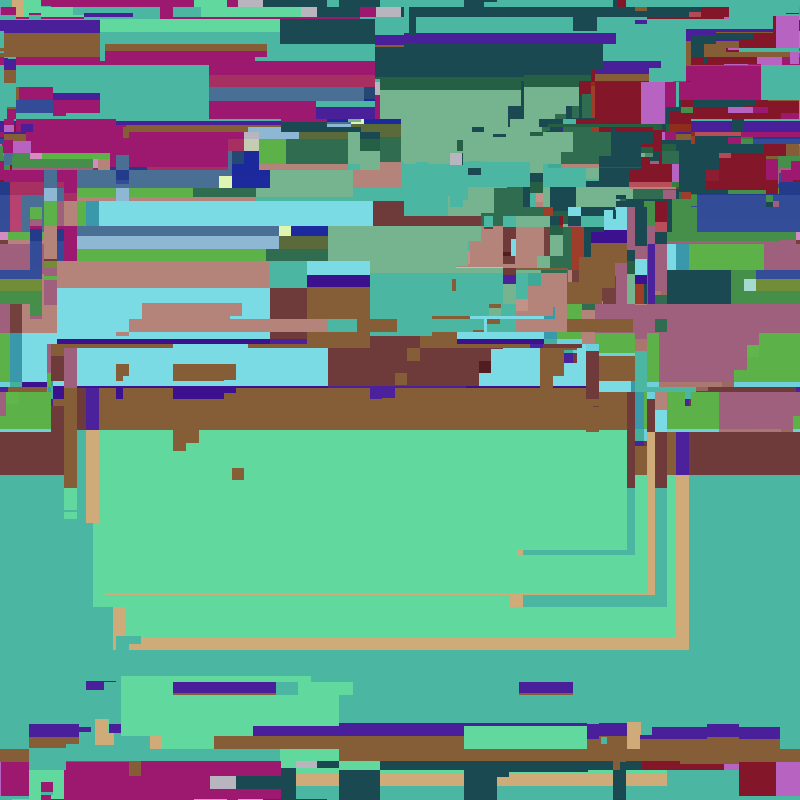 Cascade automata, pixel nature #2 static token preview
