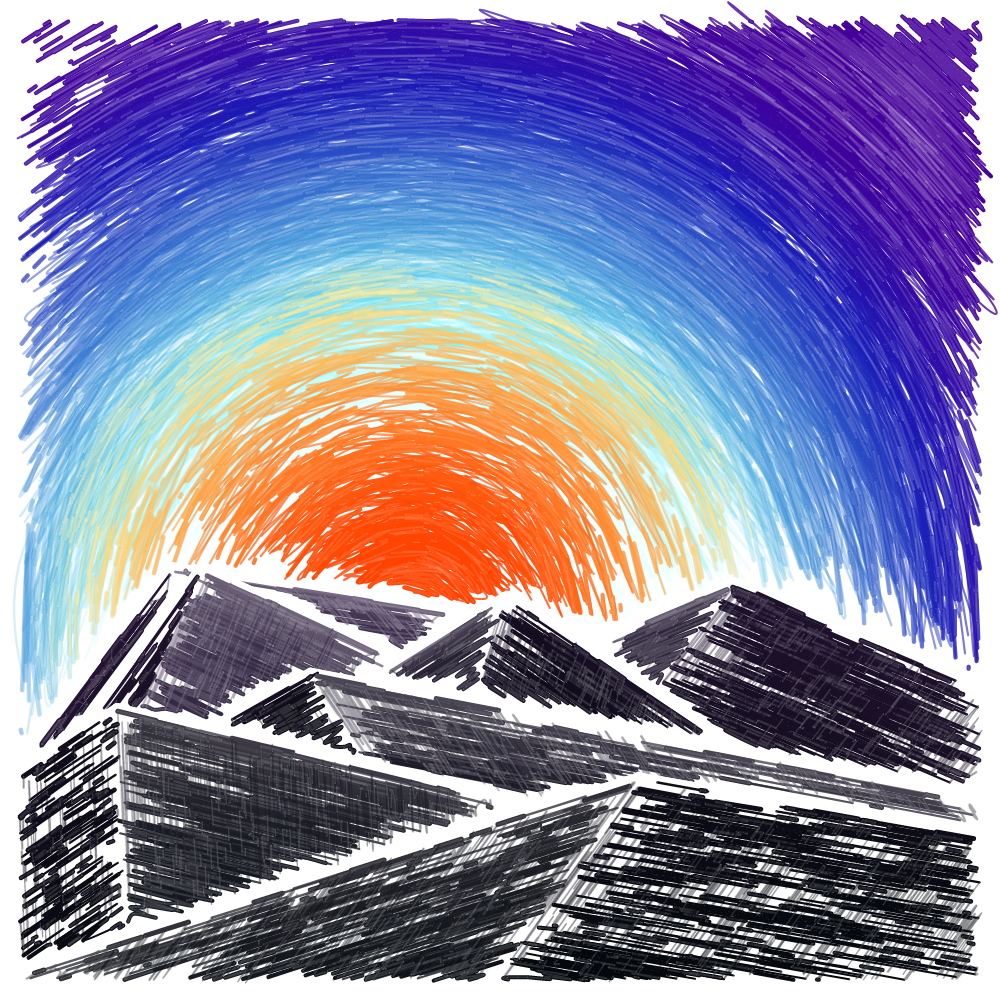 Mount Doodle #17 static token preview