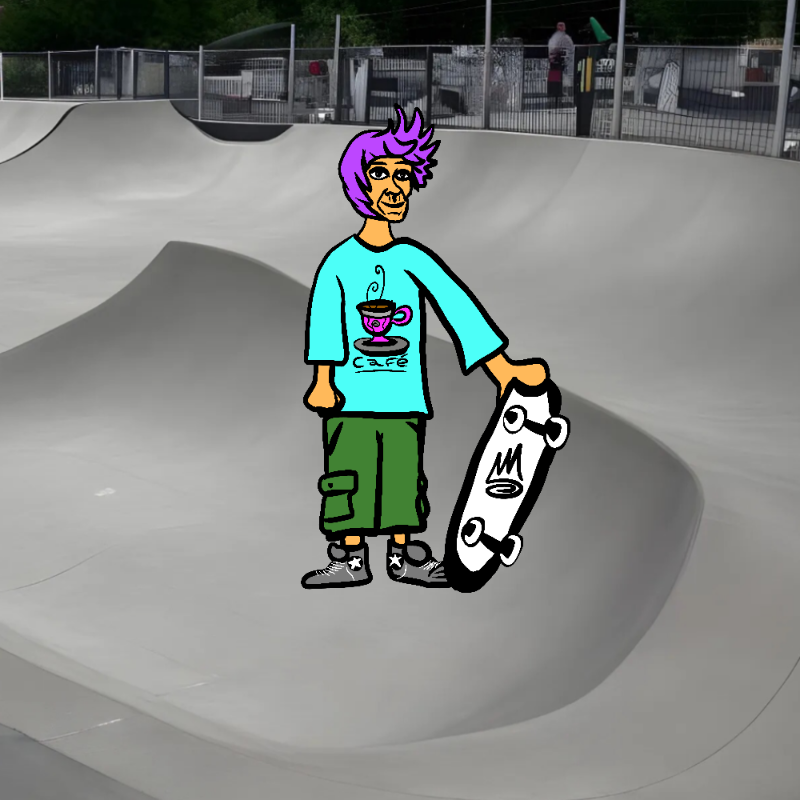 Skaterdudes #11 static token preview