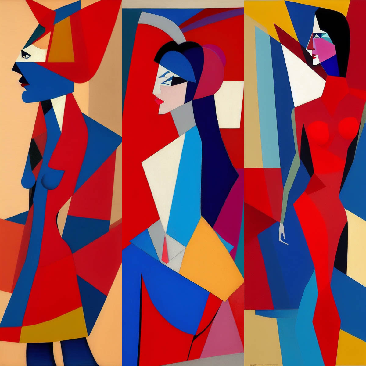 Cubism Models #1 static token preview