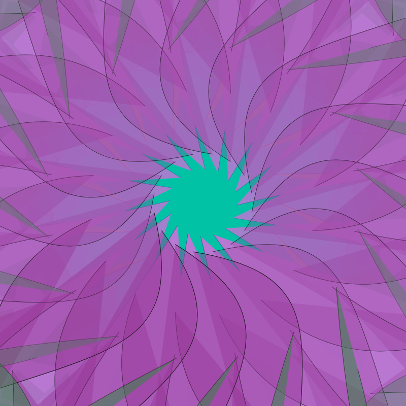 Flower Iris #3 static token preview