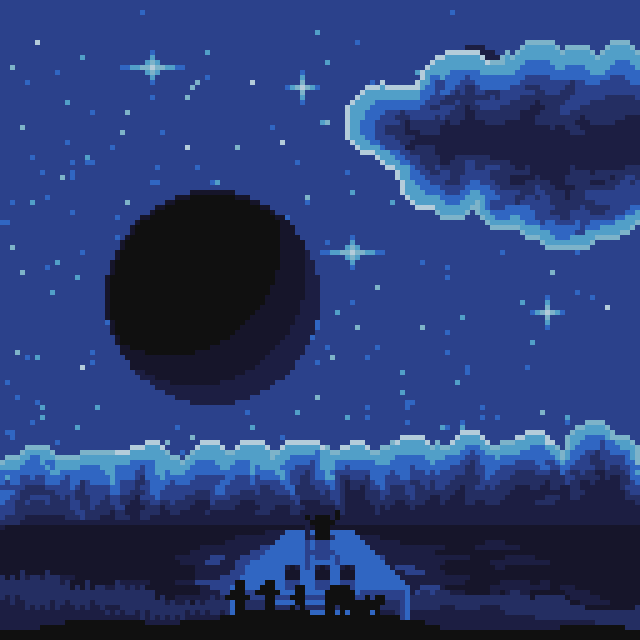 Stories of a Blue Bit Night #4 static token preview
