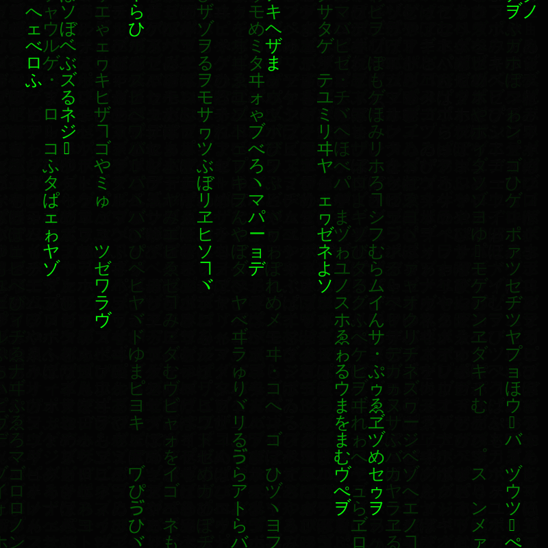 Glitch in the matrix #12 static token preview
