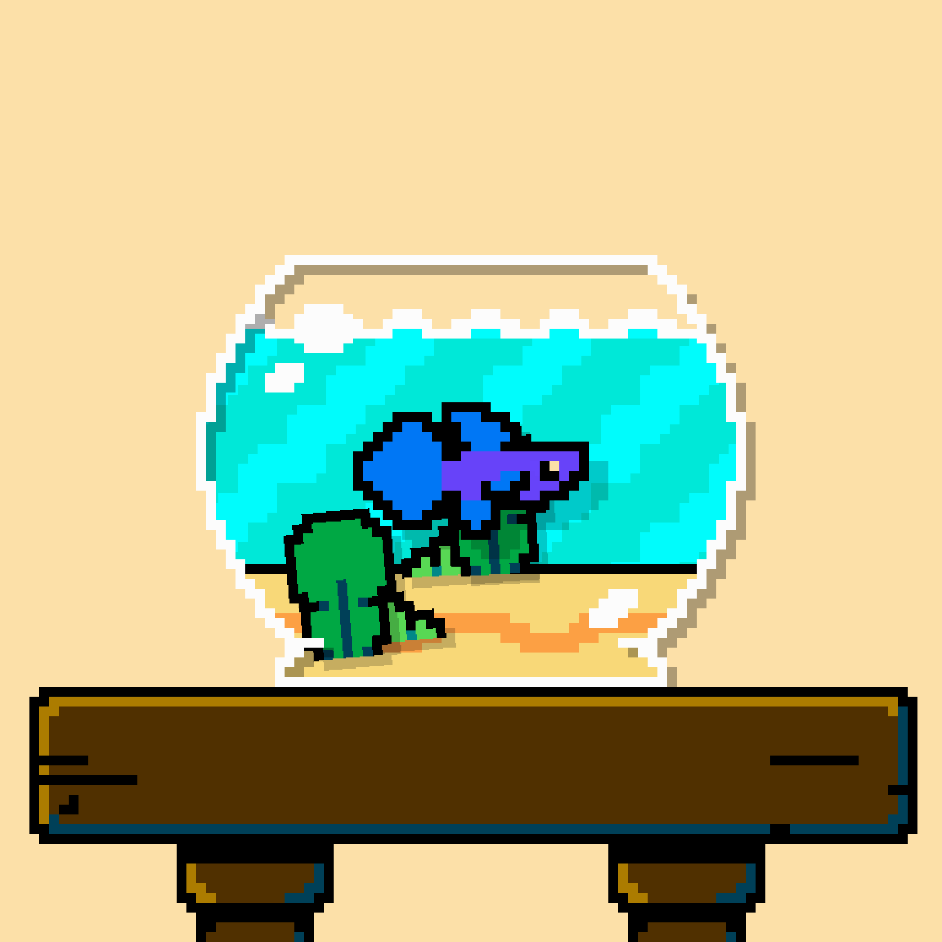betta fish #5 static token preview