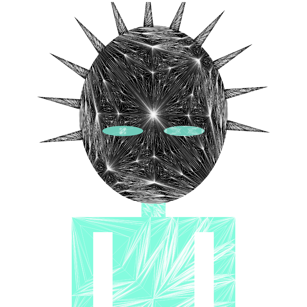 Spiky Woman #5 static token preview