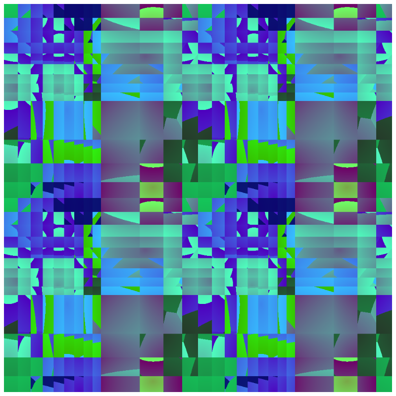 Funky Mosaic #4 static token preview