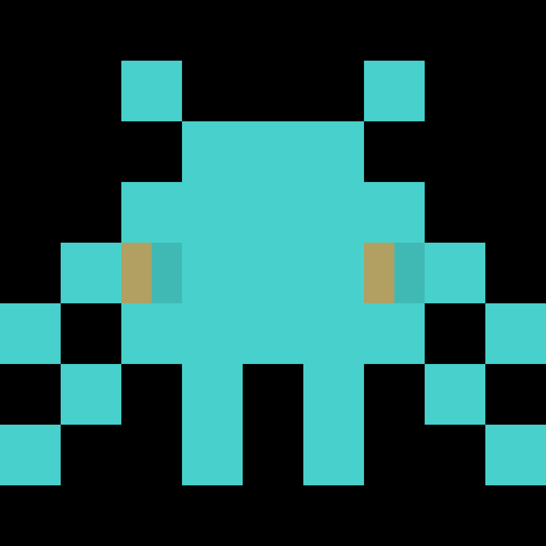 Pixel Invaders #13 static token preview