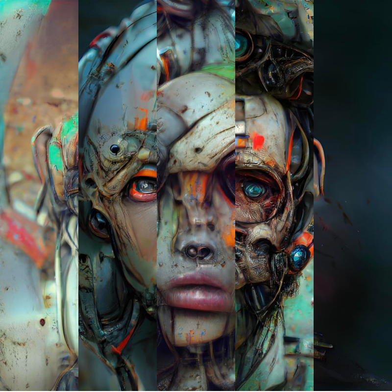 Sliced: Zomborgs #5 static token preview