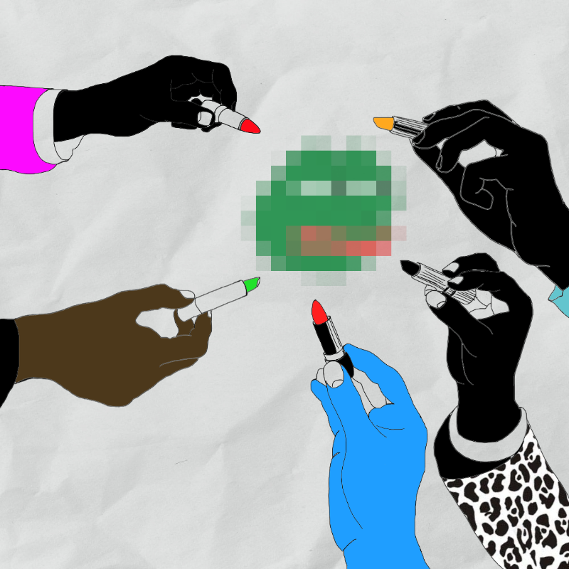 Pepe tries new lipsticks #4 static token preview