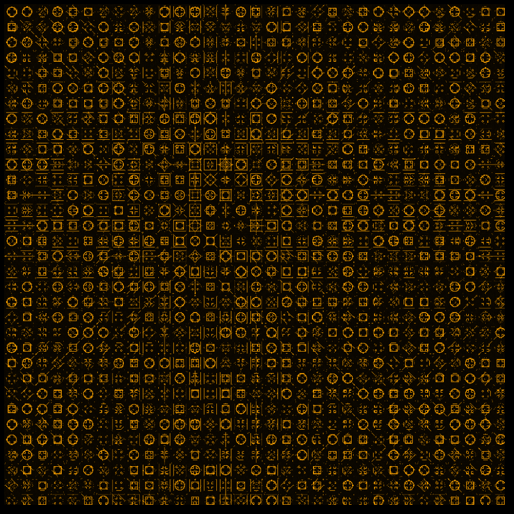 colorized_geometric_pattern #10 static token preview