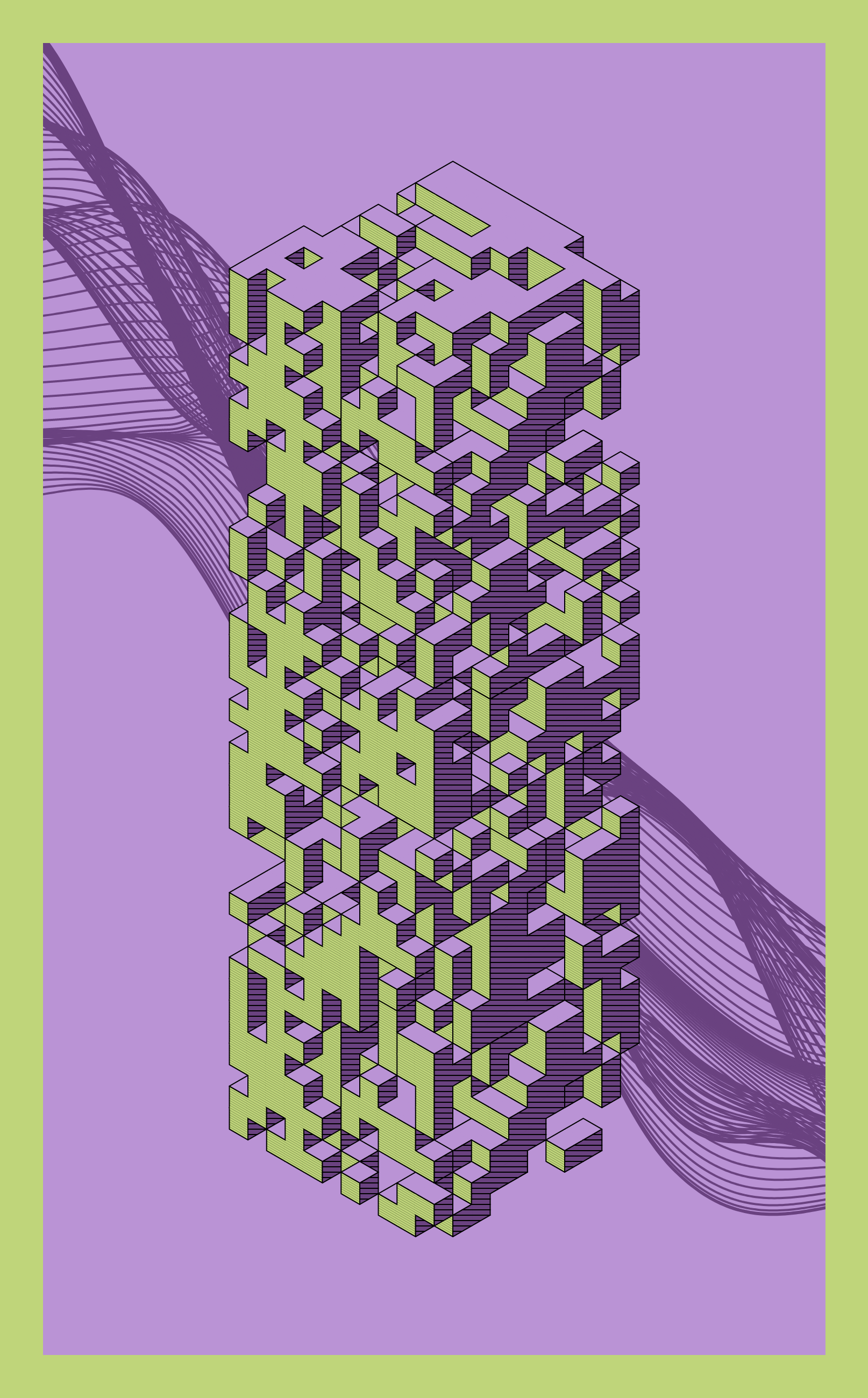 Corroding Cubes #23 static token preview