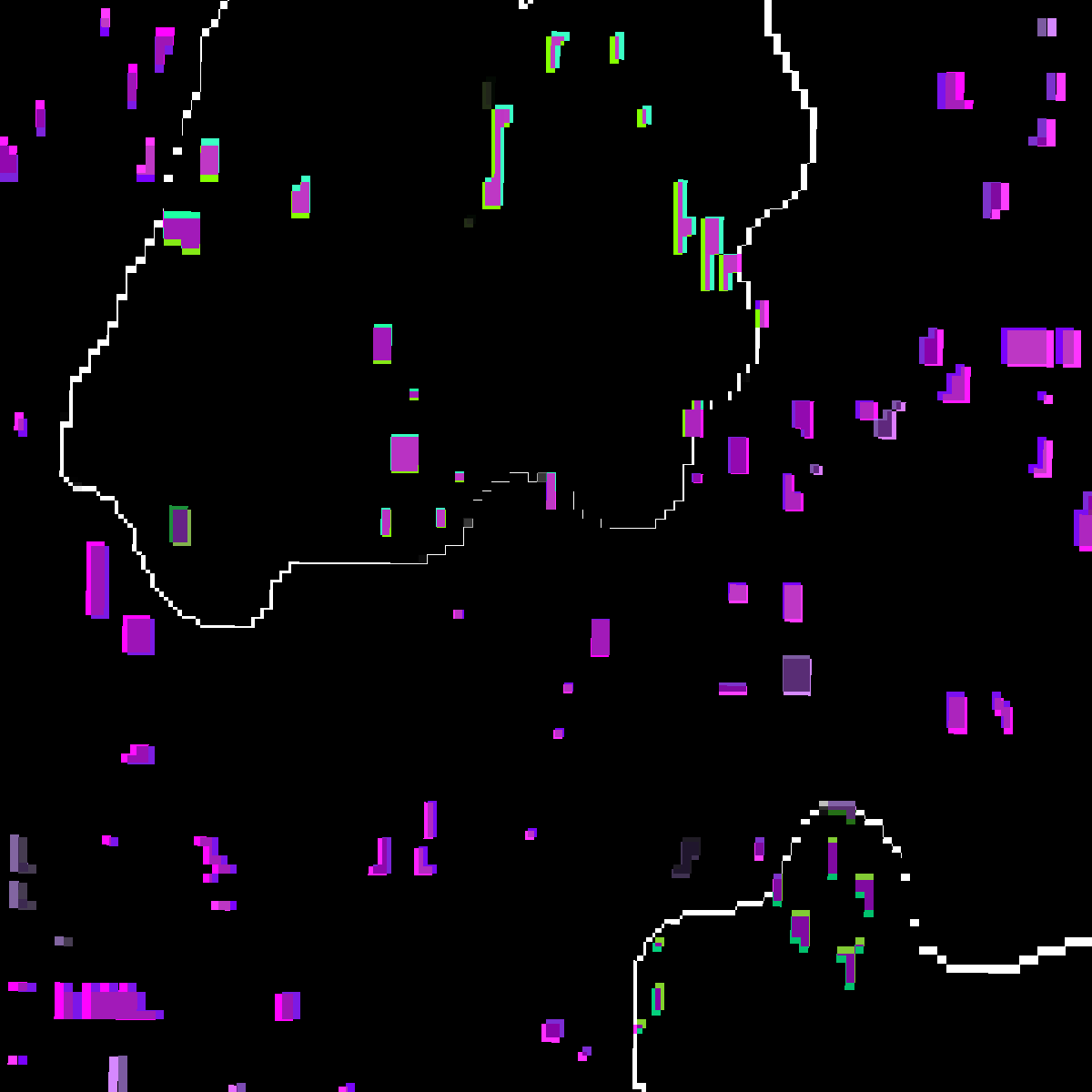 Pixel Topography #16 static token preview