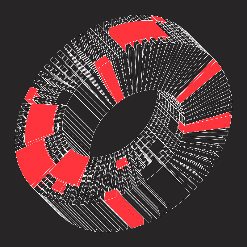 Ex Mobius (Neon Red) #16 static token preview