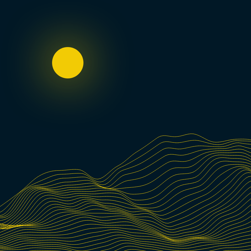 Sunset #9 static token preview
