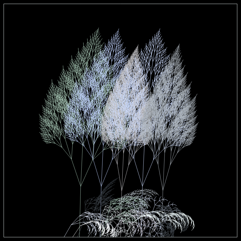 Fractal Forest #6 static token preview