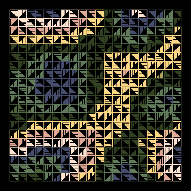 Archaic patterns #20 static token preview
