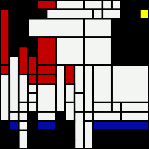 Mondrian Ticket #17 static token preview