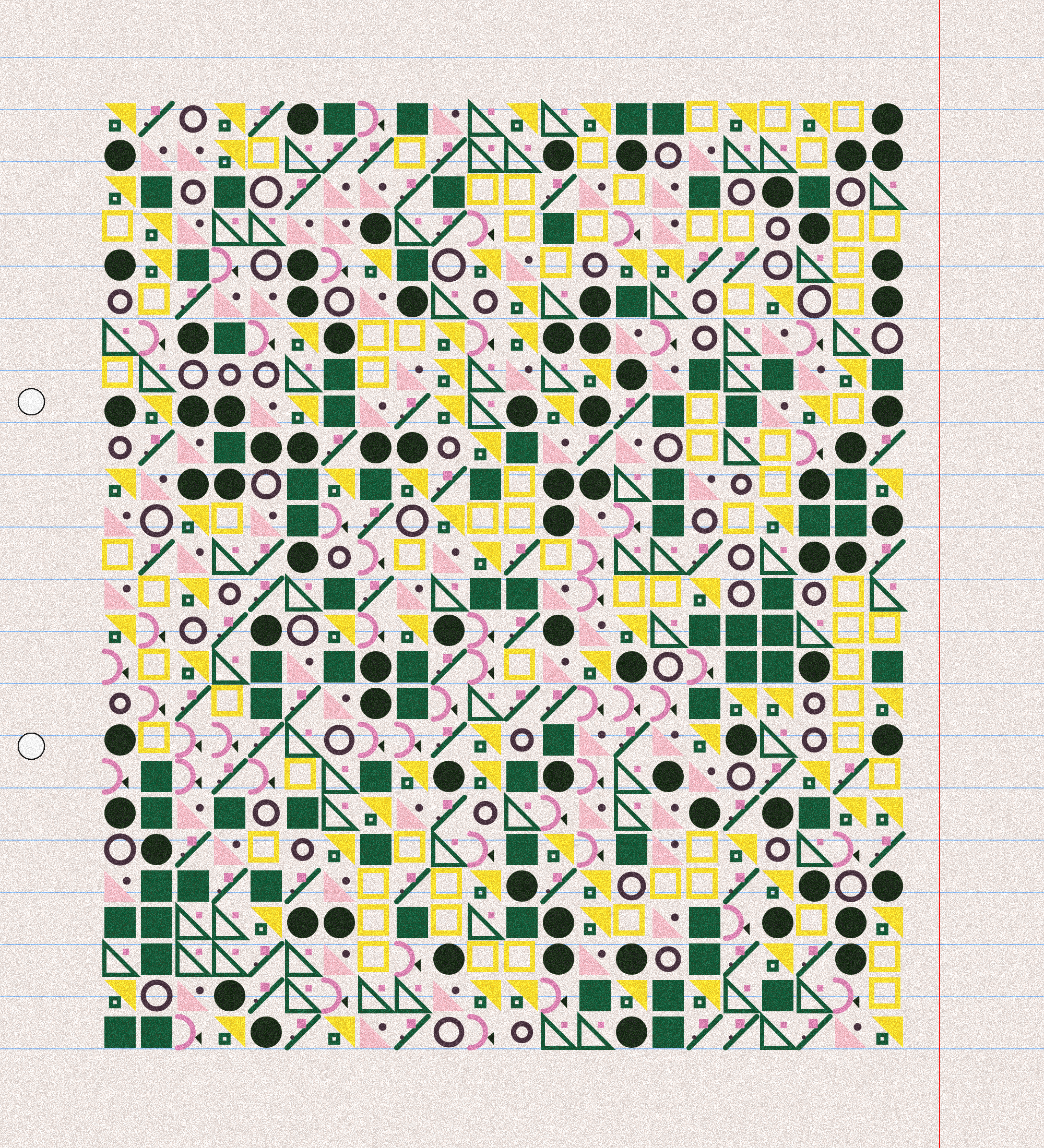 sketchbook page 4: basic shapes #22 static token preview