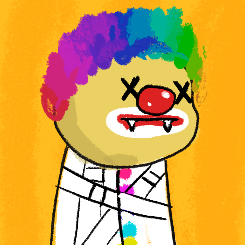 Peculiar clown #14 static token preview