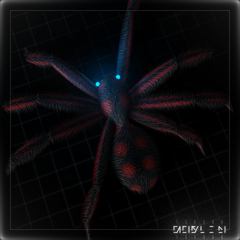 Impure Spiders #4 static token preview