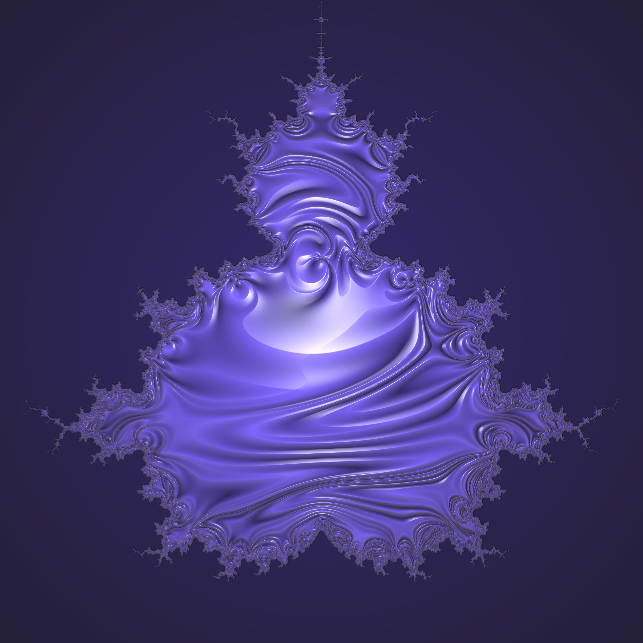 Warped Mandelbrot Fractal #20 static token preview