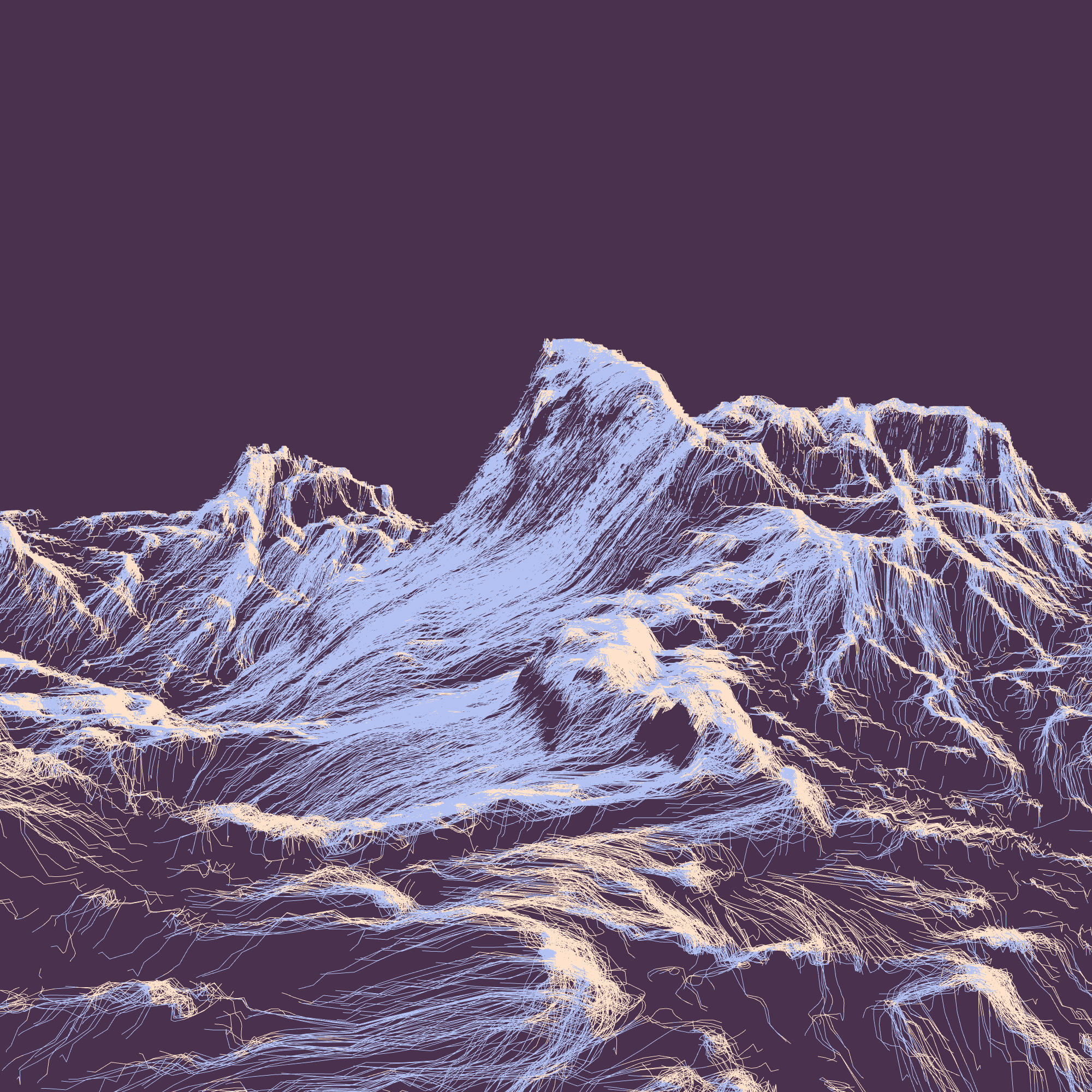 Ridge Scribbles #128 static token preview