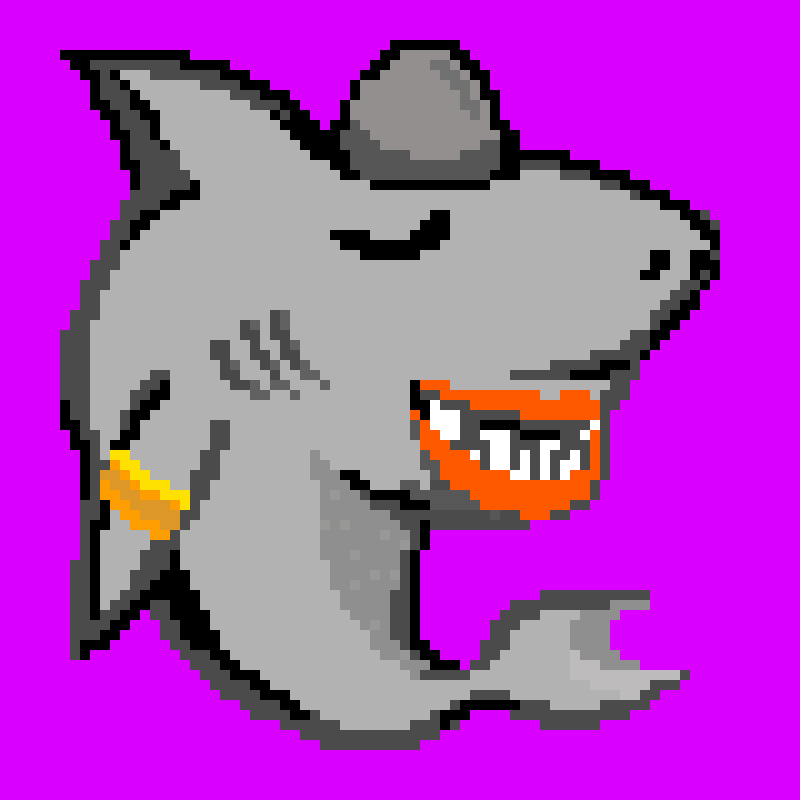 GANG SHARK #3 static token preview