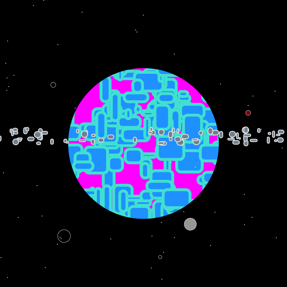 Billions of billions light years #8 static token preview