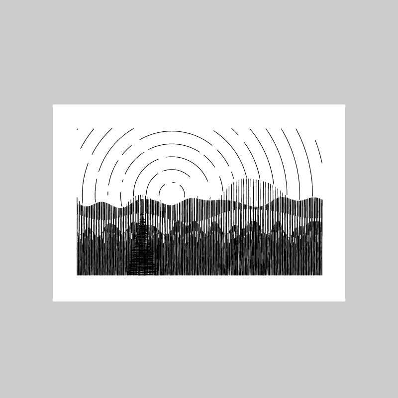 Layered Landscapes #17 static token preview