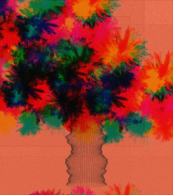 Broken Flowers #11 static token preview