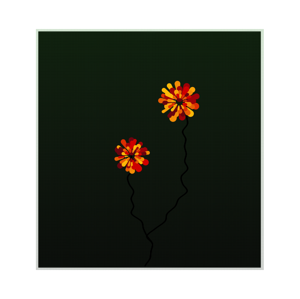 五彩向日葵 colorful sunflowers #19 static token preview