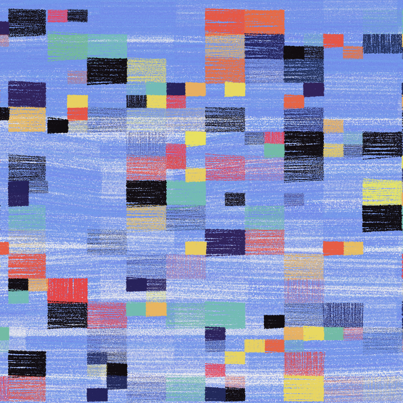 Composition #3 Patchwork Quilt #13 static token preview
