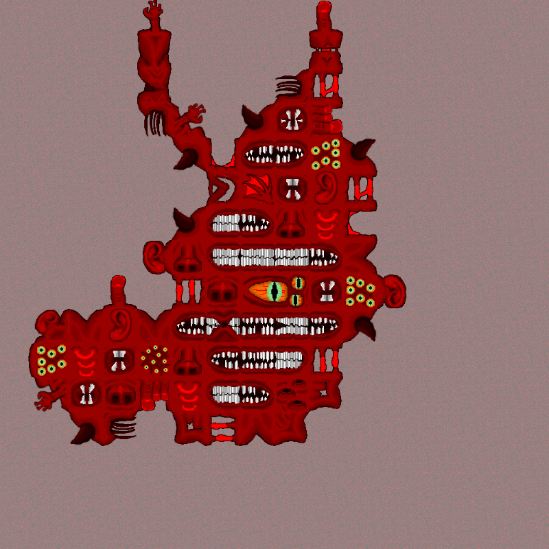 Demonic peach tree dish #2 static token preview