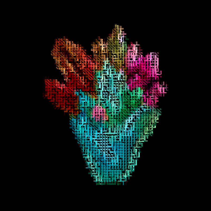 Crystal Bouquet #6 static token preview