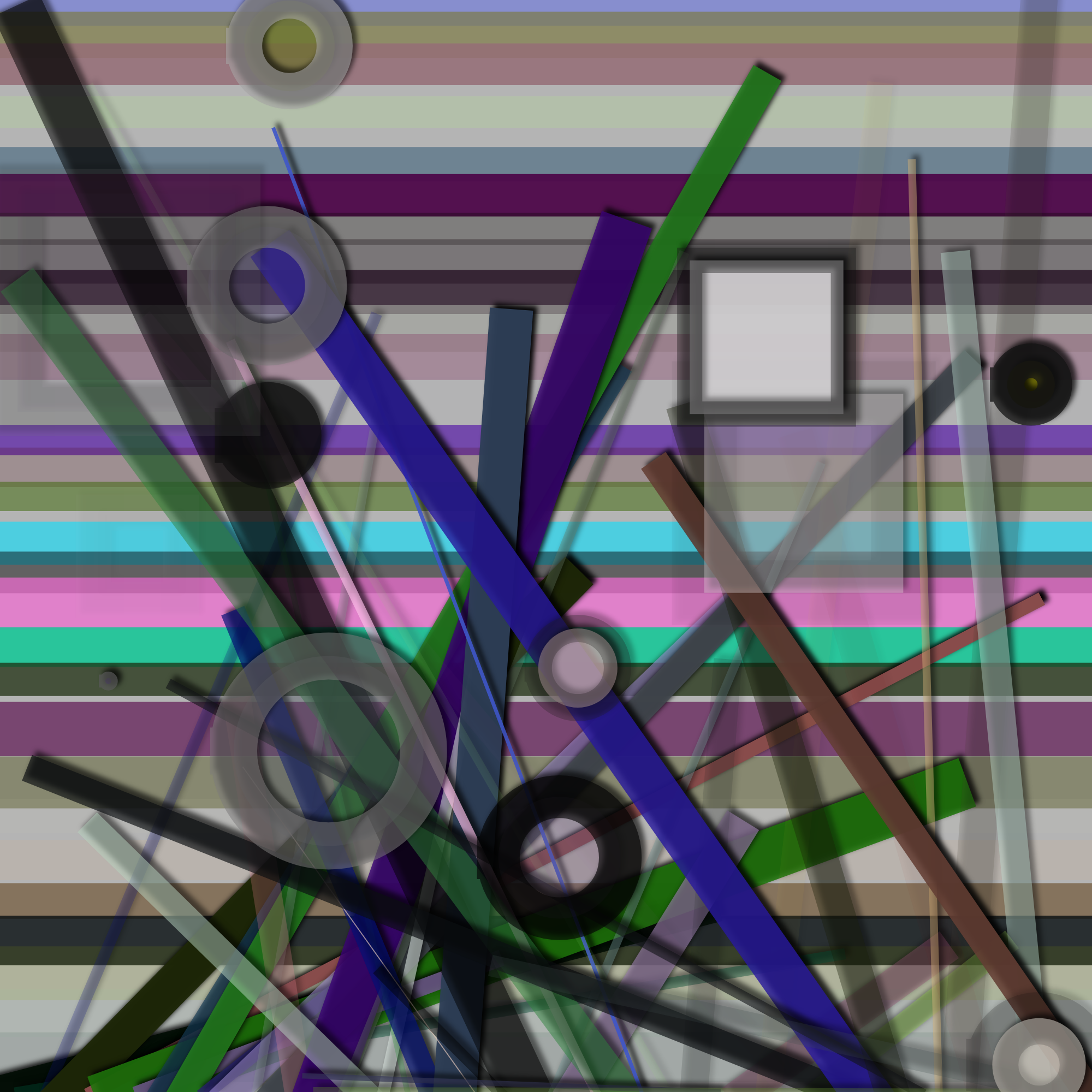 P5Js Thoughts V3 #7 static token preview