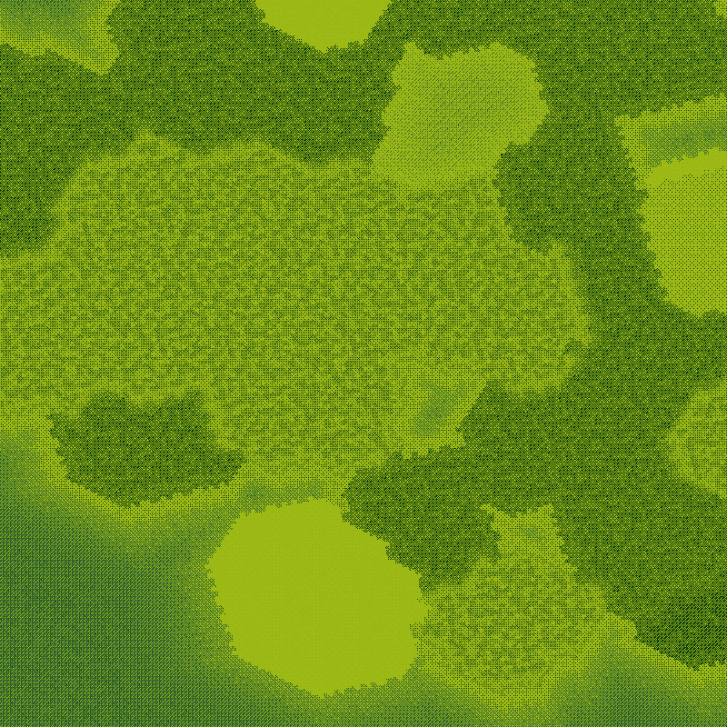 Littlecube Maps: Green Dithering #3 static token preview