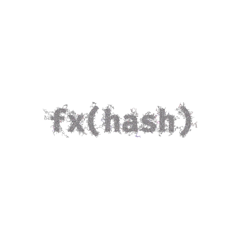 FXHASH Generative Logo #403 static token preview