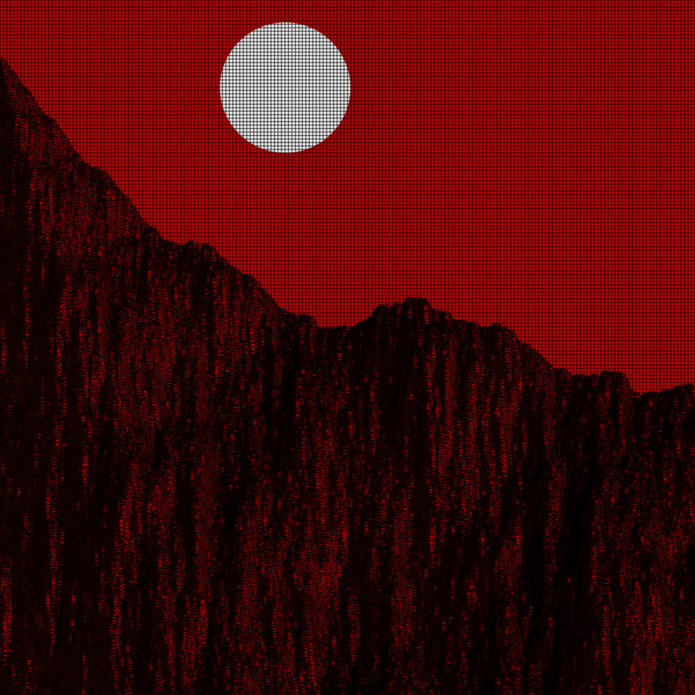 Classic generative landscape #20 static token preview