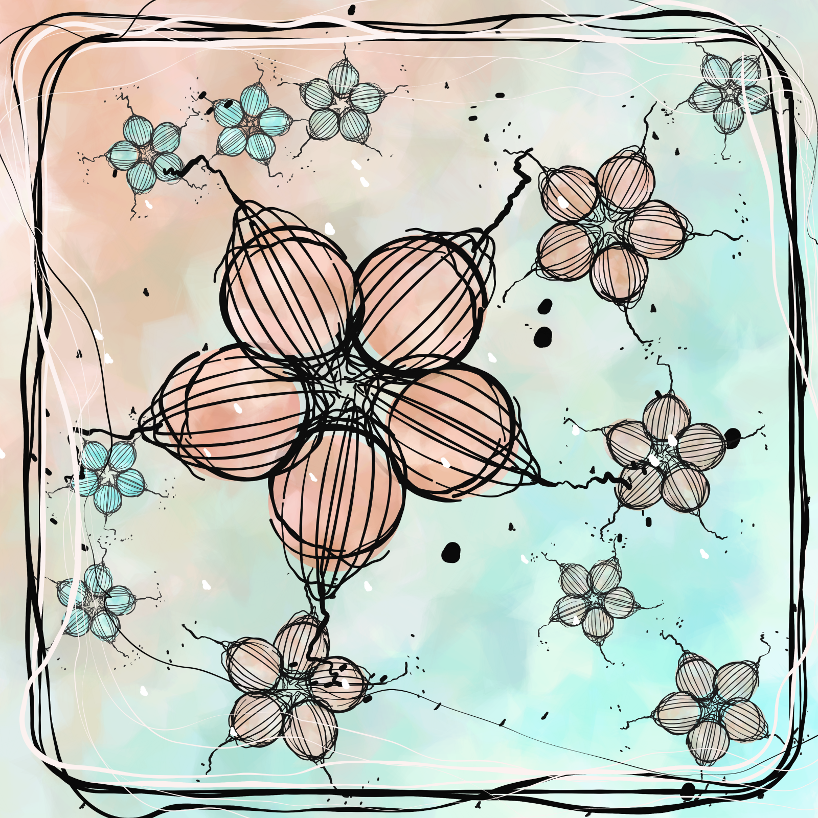 Five-Leaf-Flowers #18 static token preview