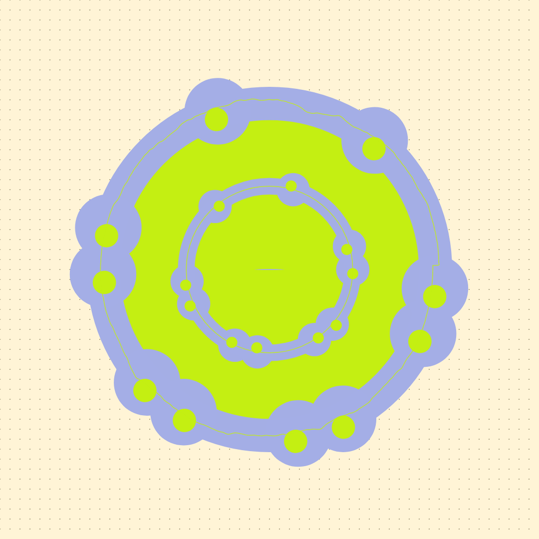Circles on a dotted Grid #3 static token preview