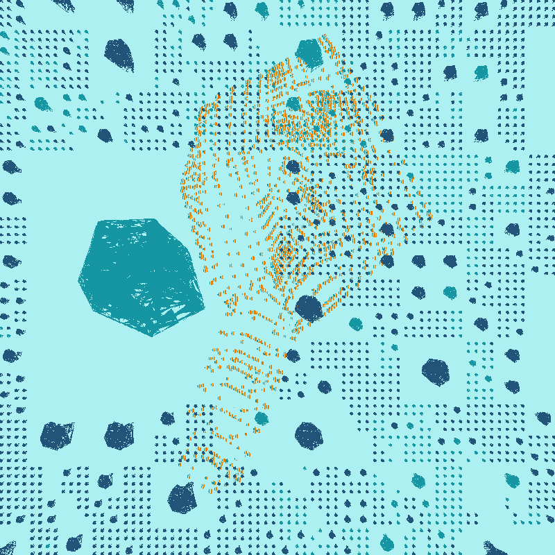 Floral Cells #20 static token preview