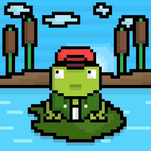 Pixel Frogs #14 static token preview
