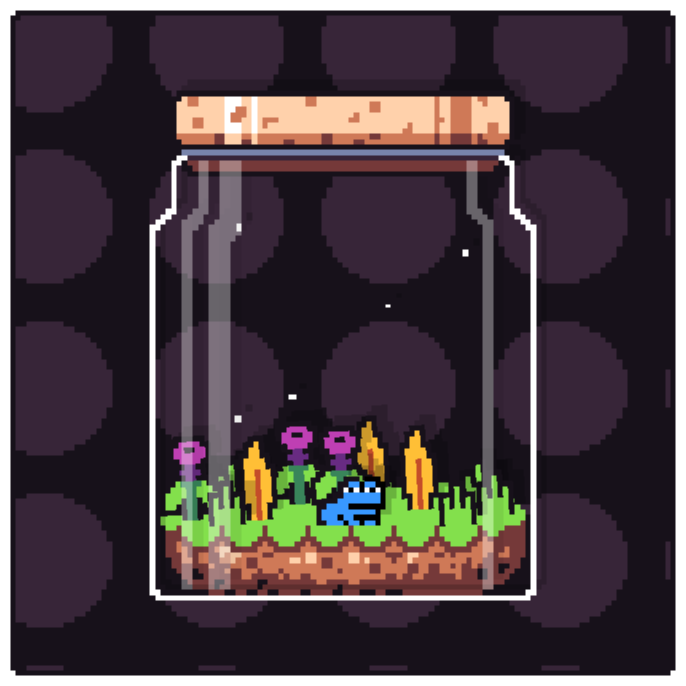 Toad Terrarium #14 static token preview