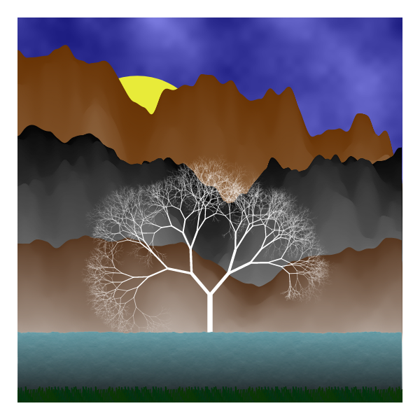 Landscape #9 static token preview