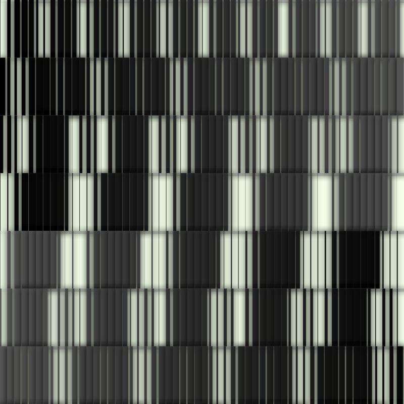 Generative Barcode Helmholtz Illusion #8 static token preview