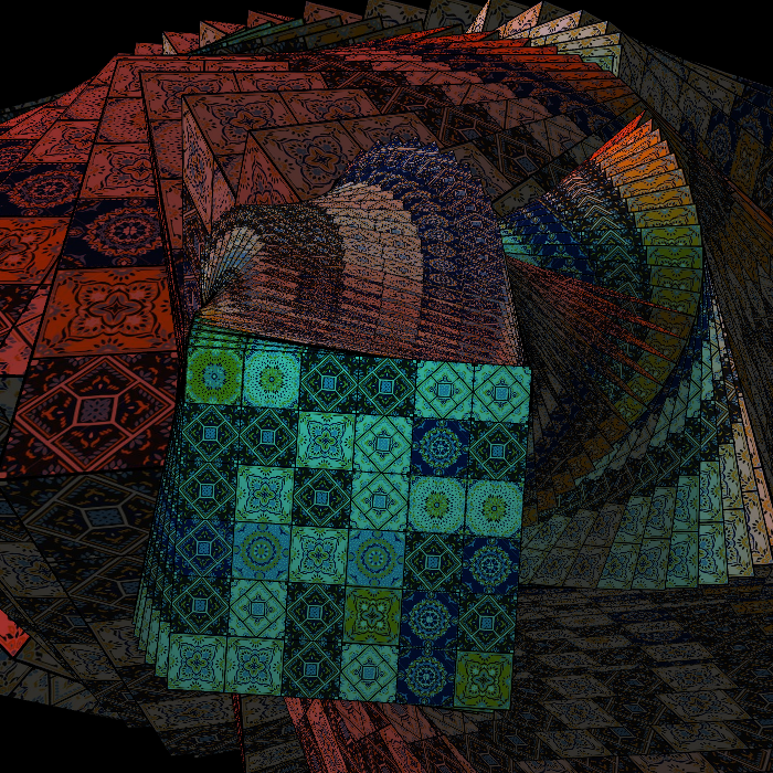 PSYCHEDELIC MOSAIC #22 static token preview